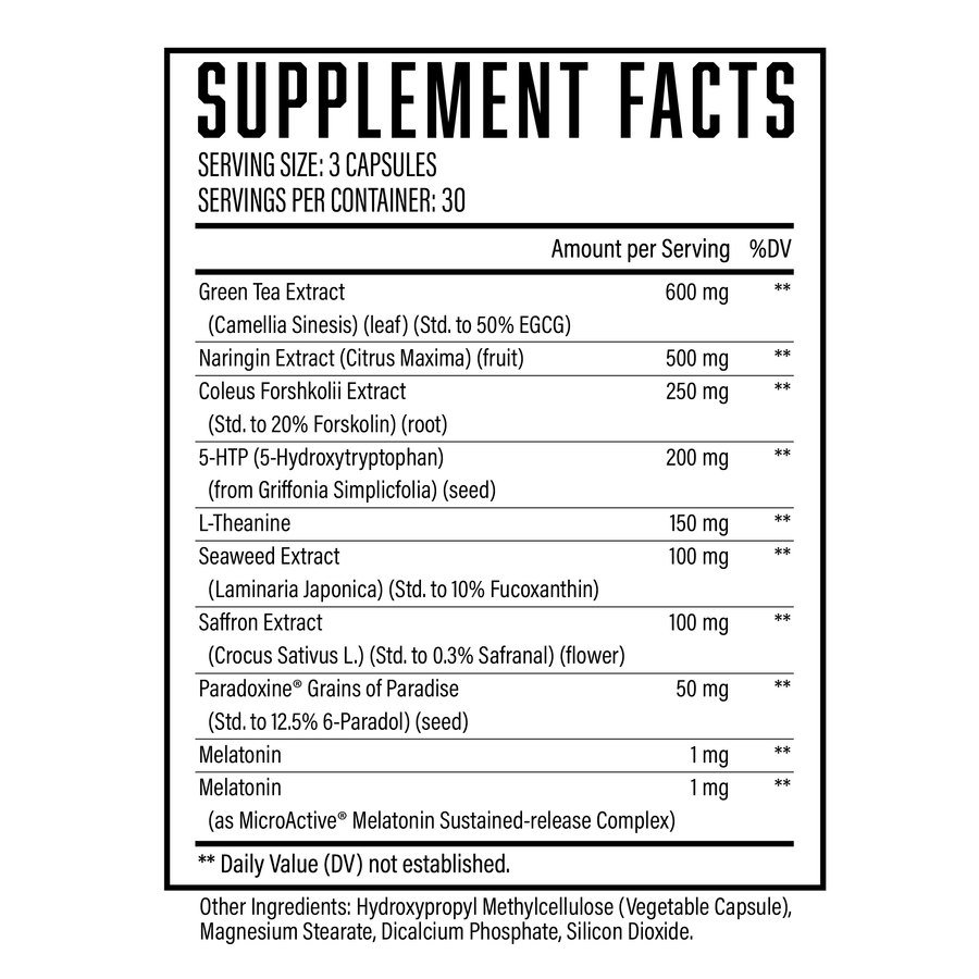 Supplement Facts Exterminate
